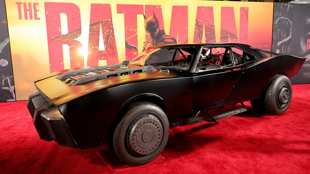 سيارة باتمان في نسخة The Batman